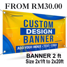 Banner 2 ft Banner 2 ft