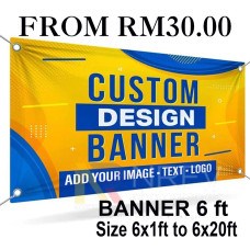 Banner 6 ft Banner 6 ft