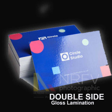 100 pcs Business Card 250 gsm Art Card Gloss Lamination (Double) 100 pcs Business Card 250 gsm Art Card Gloss Lamination (Double)