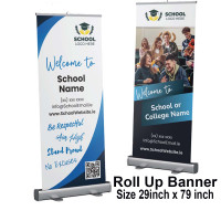 Roll Up Banner Printing (Aluminium Stand Included) Roll Up Banner Printing (Aluminium Stand Included)