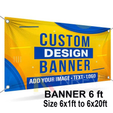 Banner 6 ft